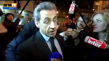 Nicolas Sarkozy present au meeting de NKM par amitié [10.02.2014]