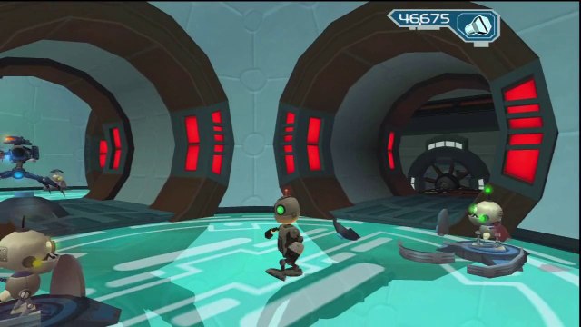 Ratchet & Clank 2 - Planète Aranos, Prison flottante : Libère Ratchet