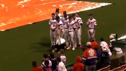 Ce que les joueurs de baseball font quand il pleut trop pour jouer