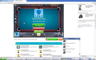 TAMRIN ganTENK VS roQIbq(8 BAll Pool)