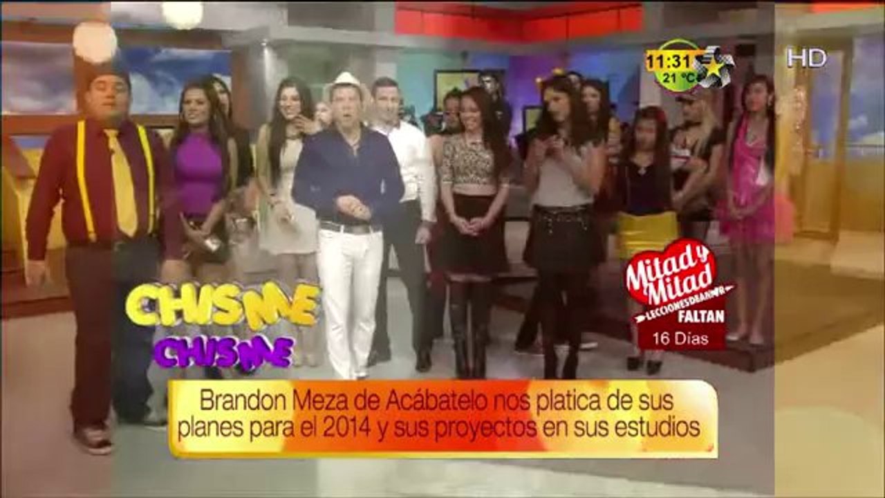 Brandon Meza comparte sus planes
