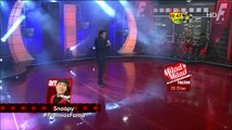 Snoopy en la etapa de balada en Premios Fama
