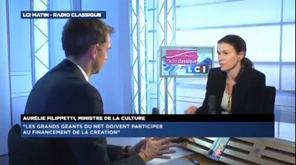 Aurélie Filippetti : "Le budget de la culture, c’est moins de 1% du budget de l’Etat"