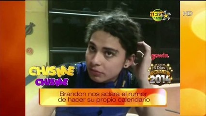 Brandon nos platica de sus planes