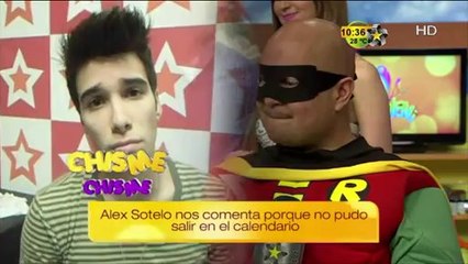 Alex Sotelo no saldrá en el calendario de los Meseritos