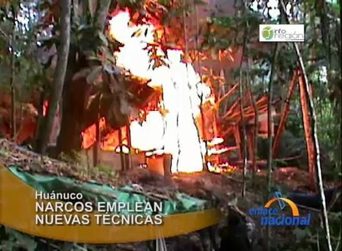 Una nueva operación antidrogas en el valle del Monzón, permitió conocer que los traficantes de drogas emplean nuevas técnicas para la extracción del alcaloide de la hoja de coca.