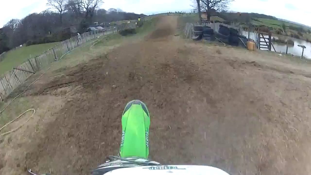 Kawasaki KX250F  - GoPro HD Whitby Motocross Race 2