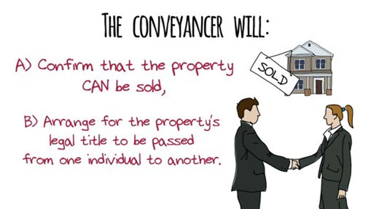 Conveyancing - what is it and why is it needed?