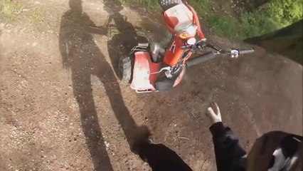 Honda ATC 70 Wheelie Fail