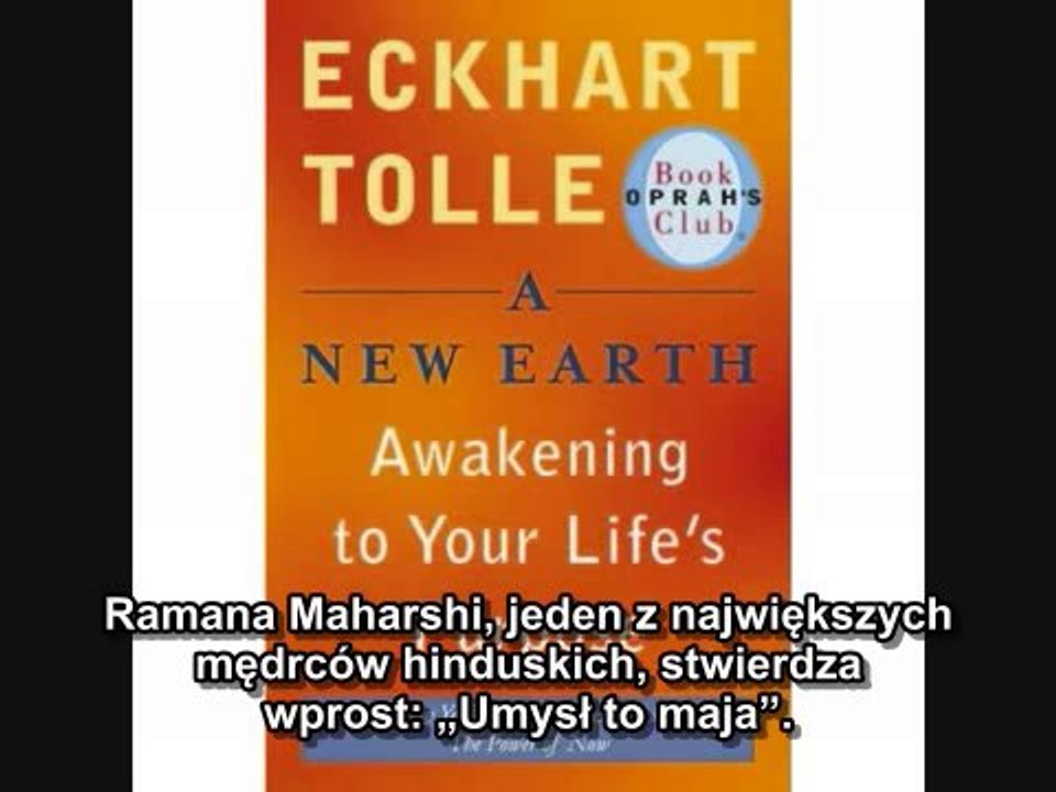 Eckhart Tolle (PL) - "Nowa Ziemia"- część 3