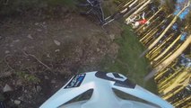 3 MTB Crashes At Setters Downhill Steep Track