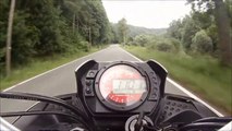 Stunning HD High Speed Motorcycle Crusing - Kawasaki Z750 35kw
