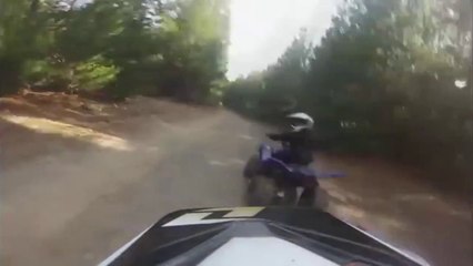 CRF150R Dirt Bike Fail GOPRO