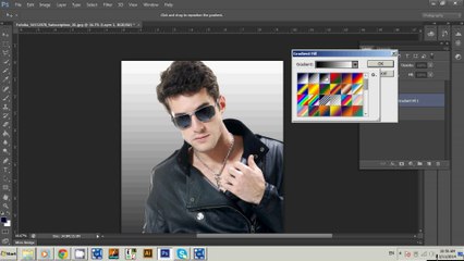 change the background in PS CS6