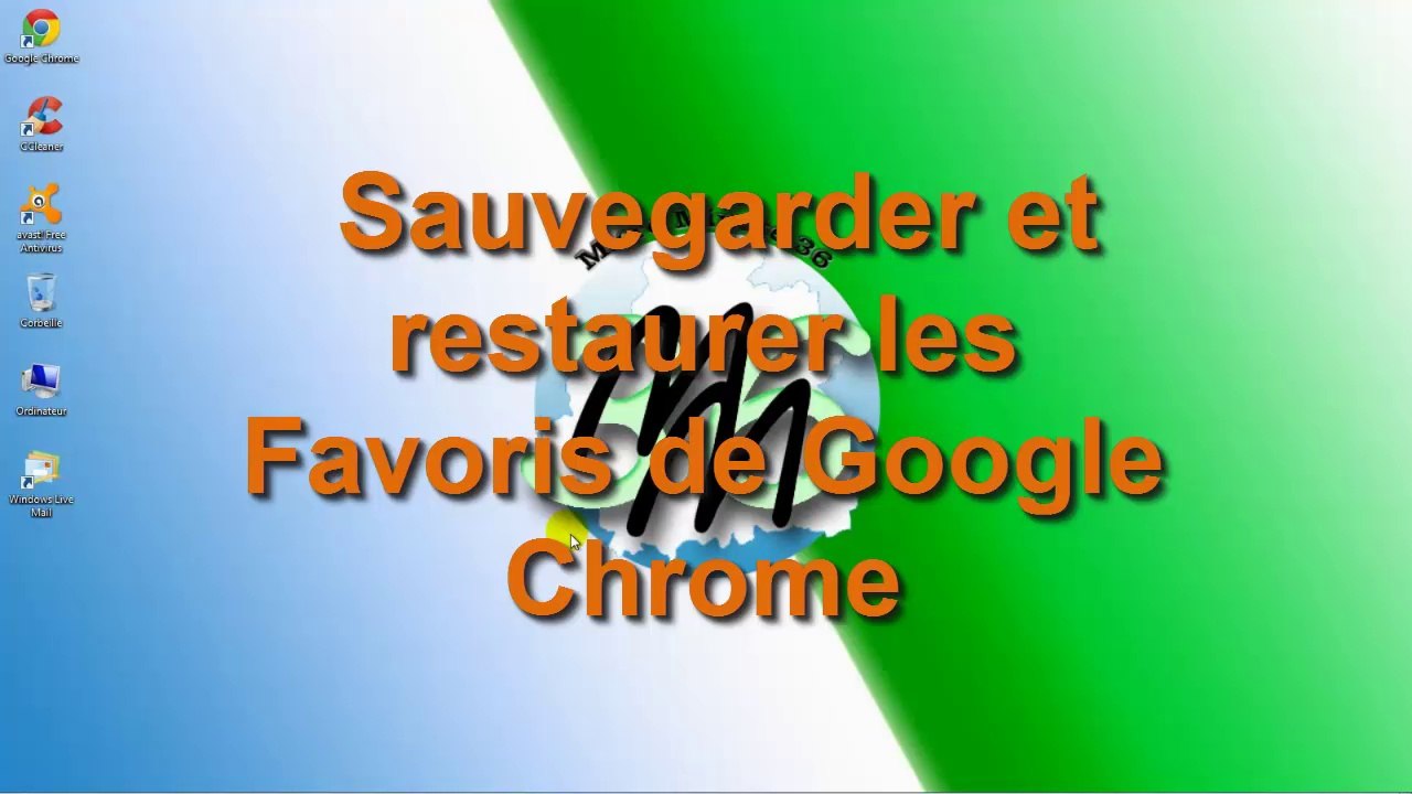 Sauvegarder et restaurer les Favoris de Google Chrome