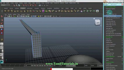 Maya Tutorials in Tamil 15. Modeling Basics (Edith Mesh)