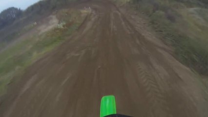 Crazy Dirt Bike CRASH  - Broken Leg!