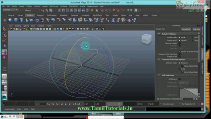 Maya Tutorials in Tamil 29. Surface-loft