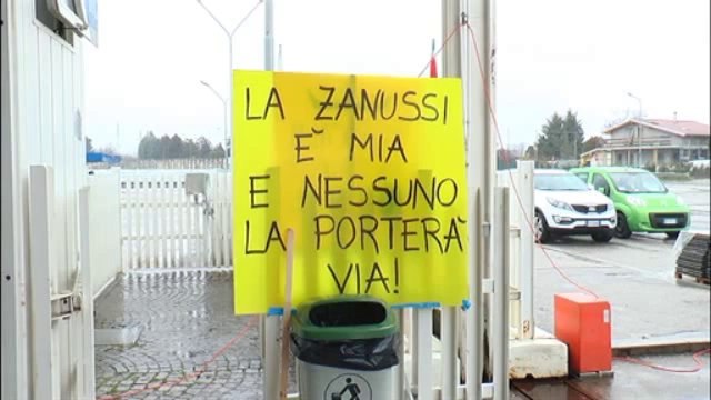 ELECTROLUX, MEZZI SBLOCCATI. PRESIDIO A OLTRANZA