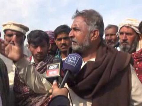 Blast in Gas Pipe lines Yousaf abad Rahim Yar Khan 09-02-2014