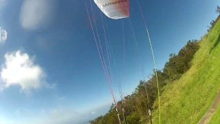 HIKE AND FLY, paragliding .Marche et Vol ,parapente.Ile de la Réunion. DIMITILE par le sentier Bayonne ,