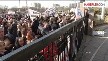 CHP Önünde Aday Protestosu