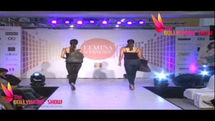 Seductive Model Walk on Femina Festive Showcase 2014 Fashion Show