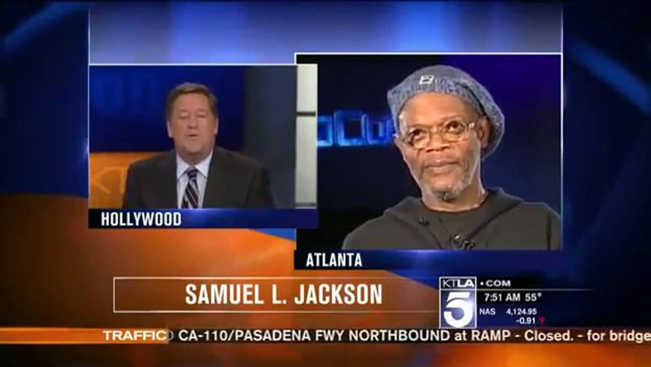 Samuel L. Jackson Lose It When a Reporter Mistakes Him for Laurence Fishburne