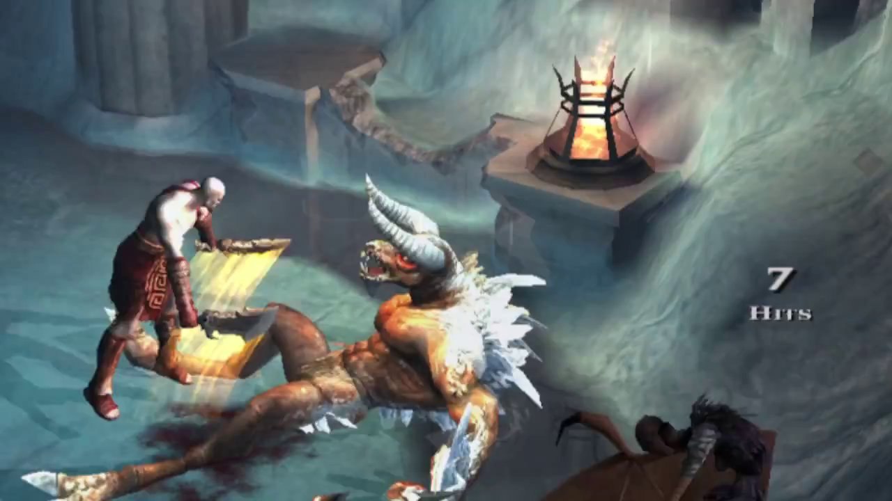 God of War Collection Vita - BRoll Footage ~ GoW 2
