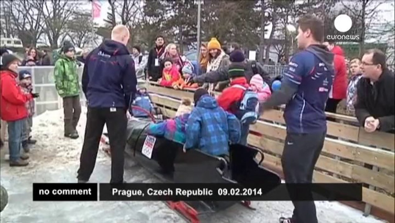 Prague opens its own winter Olympic park
