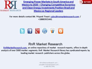 Power Market in South America and Mexico 2020