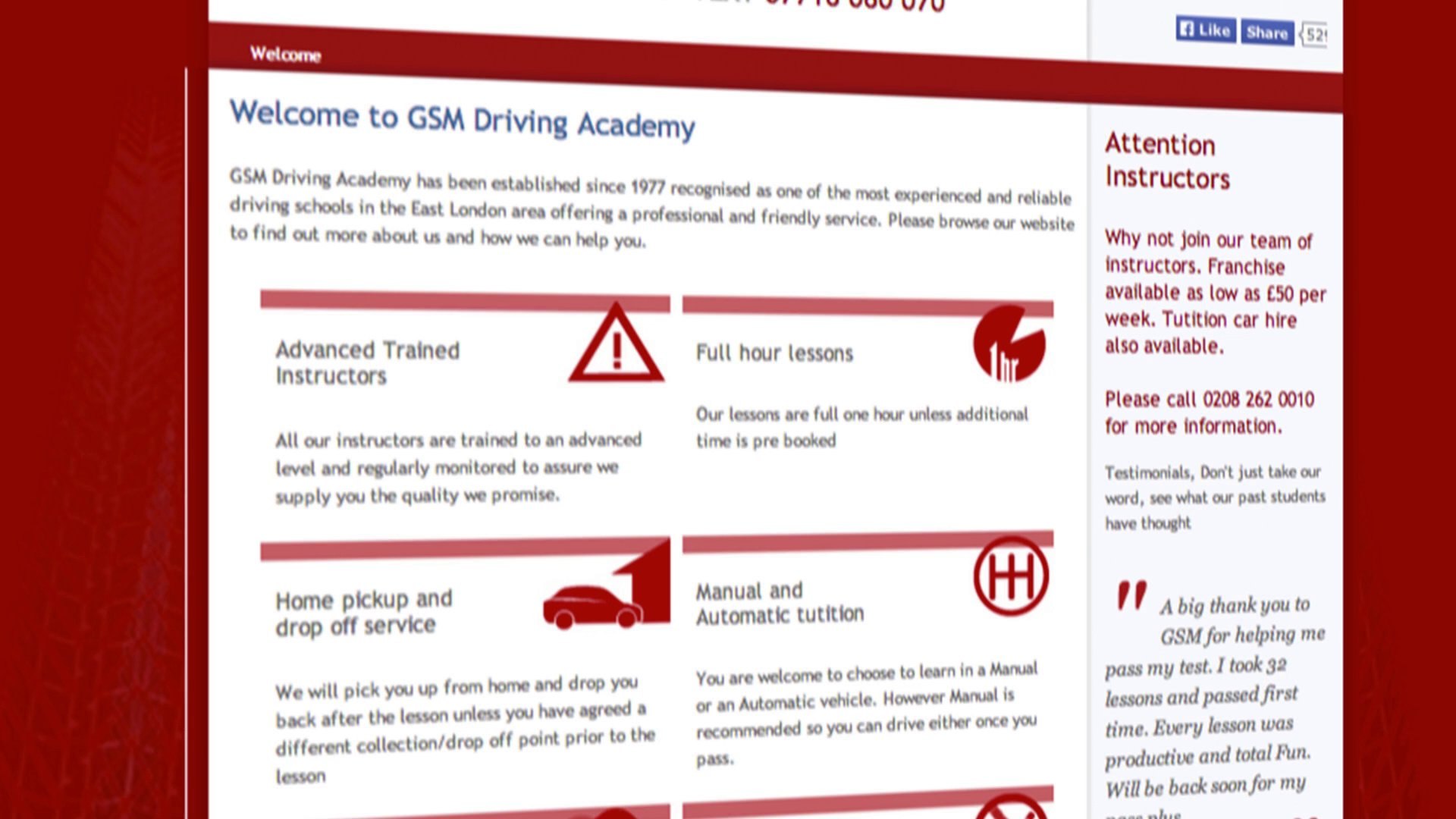 ⁣Driving Lessons Romford By GSM Driving Academy