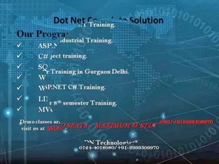 Dot Net Training Institute in Delhi