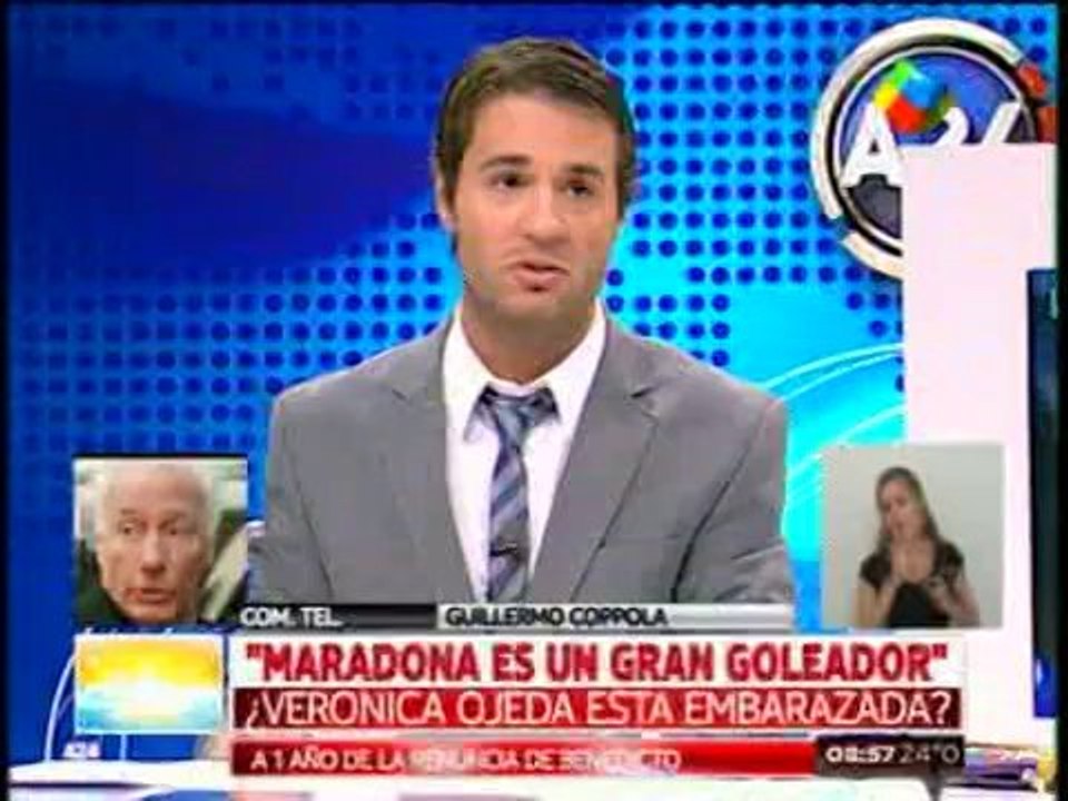 Coppola habló de la posibilidad de que  Diego Maradona vuelva a ser padre
