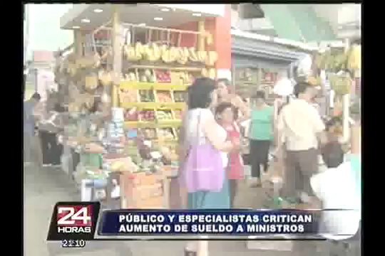 Público y especialistas critican anunciado incremento salarial de ministros