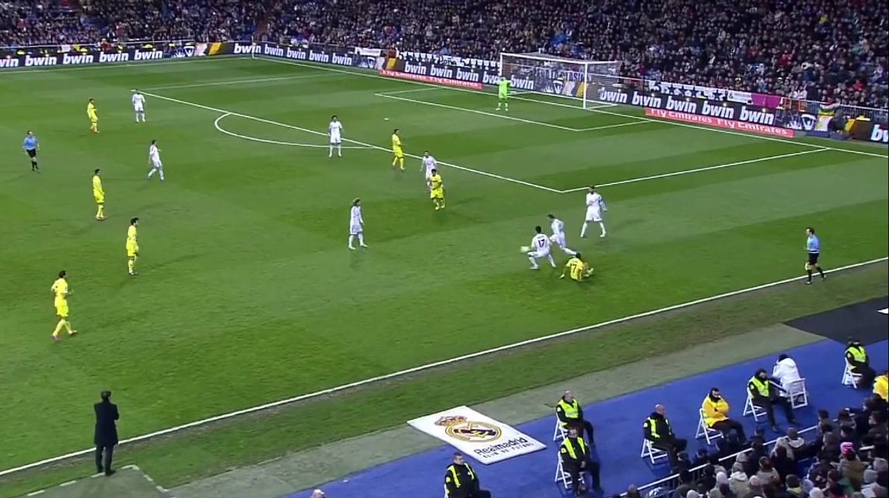 Modric Dribbling vs Villarreal