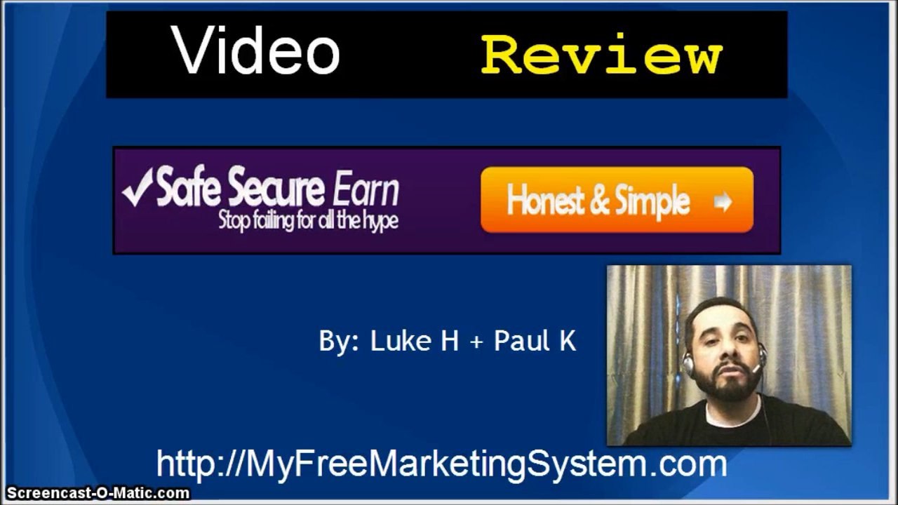 The Safe Secure Earn System CPA Review by Luke H + Paul K