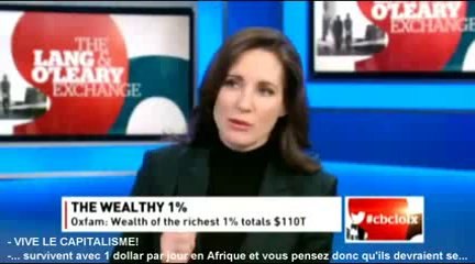 Les Elites sont PSYCHOPATHES_ Les 85 + riches = 3.5 milliards + pauvres = "FANTASTIQUE" ?