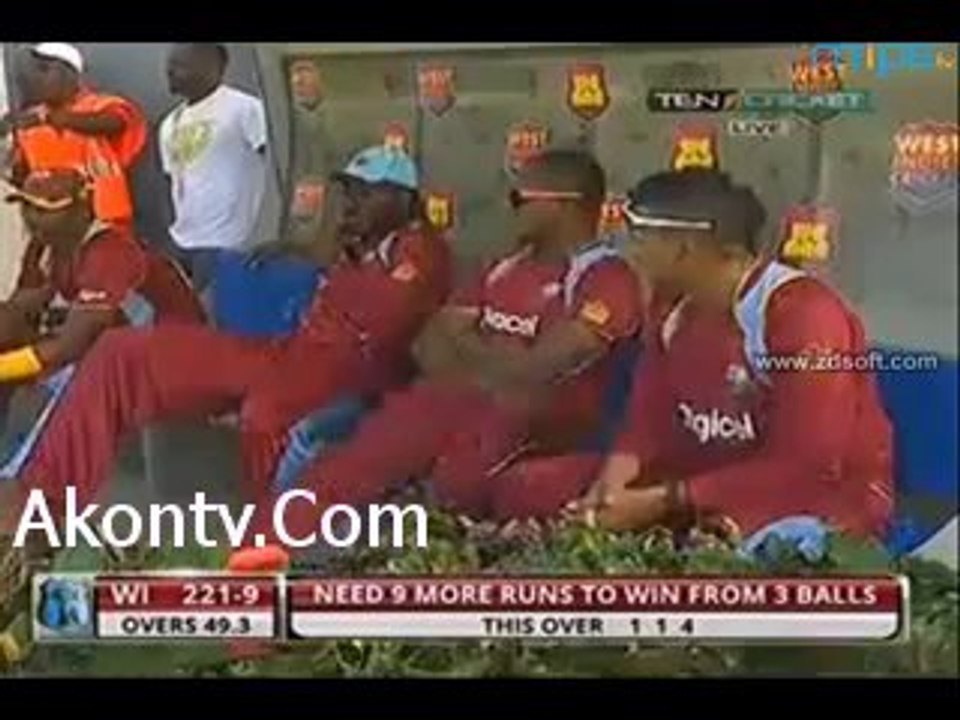 Tied Match Last Over Pakistan Vs West Indies