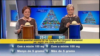 TV3 - Els Matins - Concurs "Menja sa, menja bé" (11/02/14)