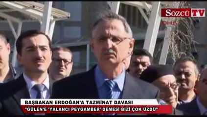 Başbakan Erdoğan'a tazminat davası
