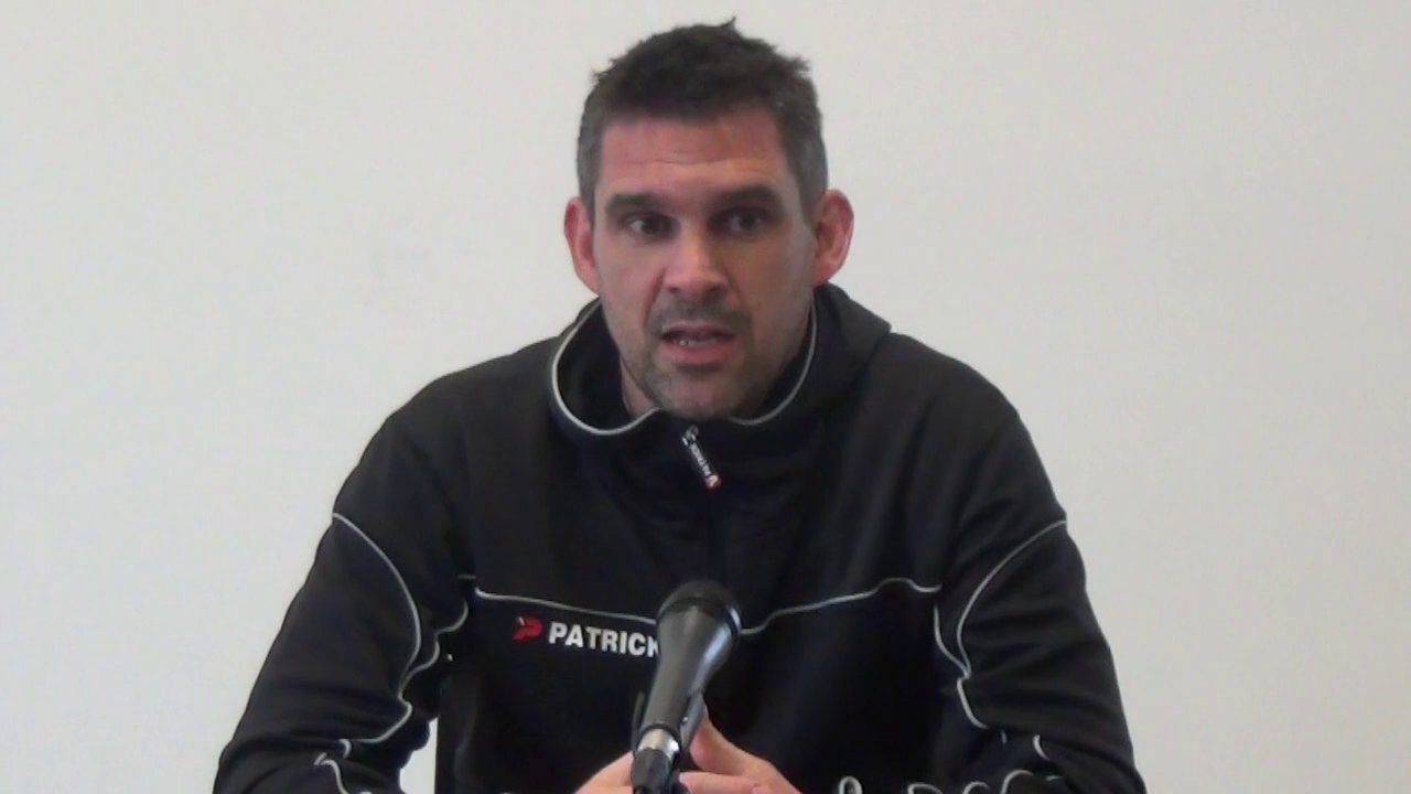 CDF 8e La conférence de Jocelyn Gourvennec avant île Rousse Guingamp