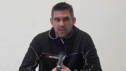 CDF 8e La conférence de Jocelyn Gourvennec avant île Rousse Guingamp