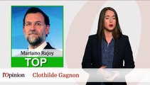 Le Top : Mariano Rajoy Le Flop : la SNCF