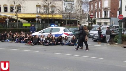 Epernay (51). Les élèves du lycée Stéphane Hessel sont dans la rue