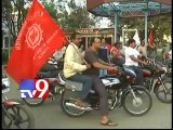 A.P NGOs bike rally against A.P division in Ongole