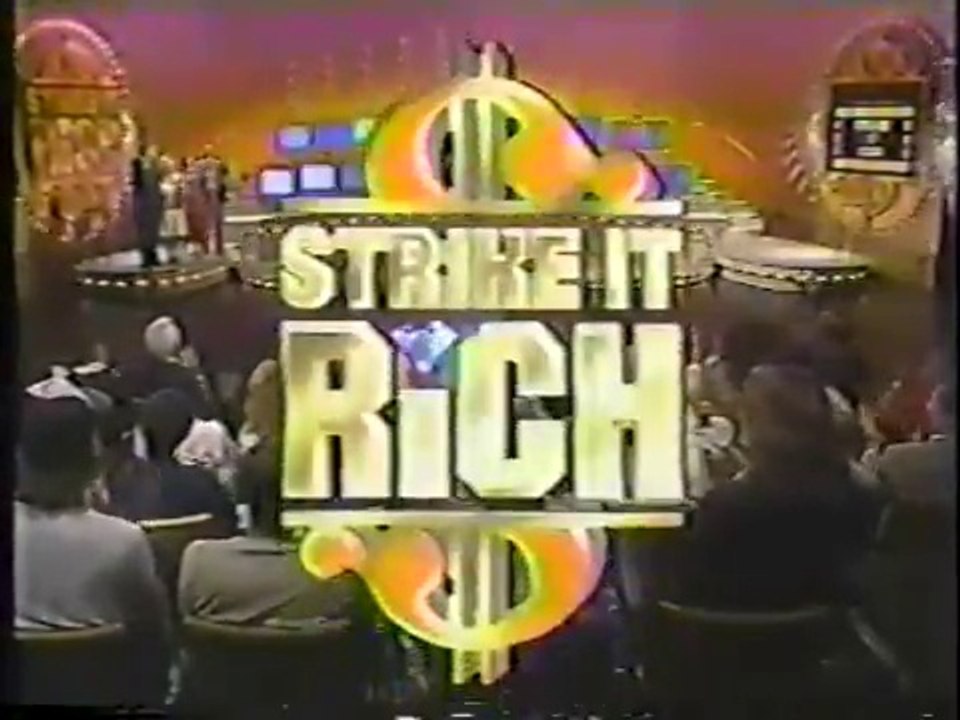 Strike It Rich (1986) Joe Garagiola - Don & Jeri vs. Fred & Linda