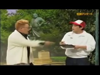 サンドウイッチマン　街頭アンケート