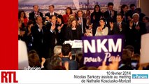 Nicolas Sarkozy crée l'émeute au meeting de NKM [10.02.2014]