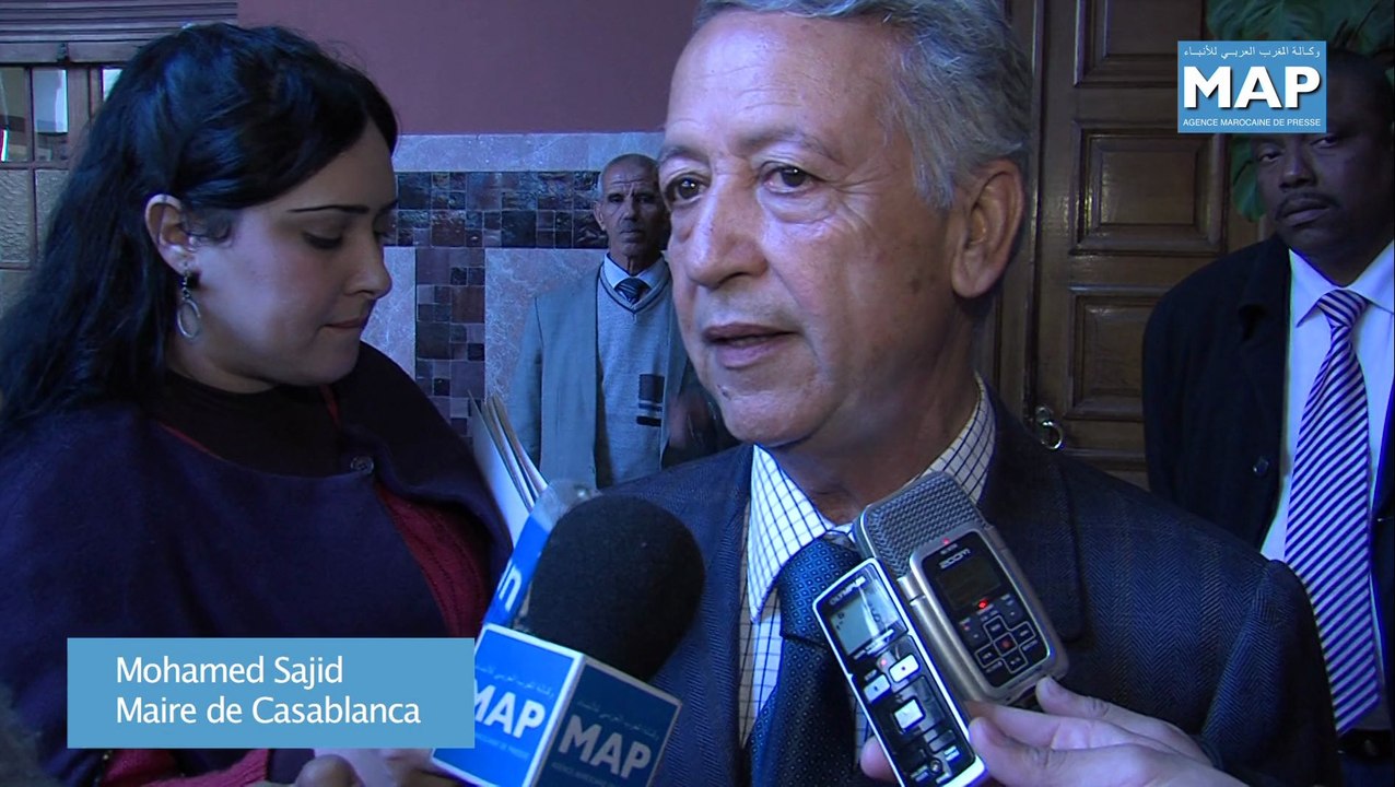 Présentation des axes prioritaires de mise à niveau du Grand Casablanca